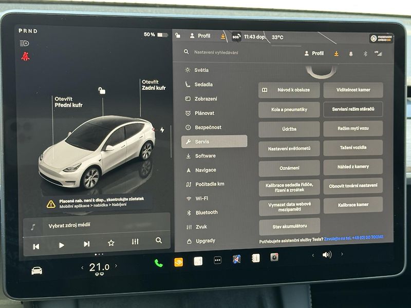Tesla Model Y LONG RANGE 378KW-4x4-PANO-75KW - fotka 28 z 36