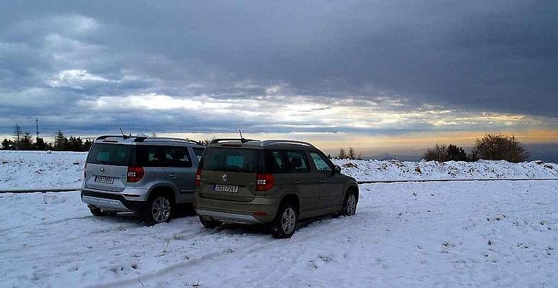 Škoda Yeti.