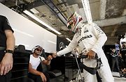 44 Lewis Hamilton a bratr Nicolas Hamilton