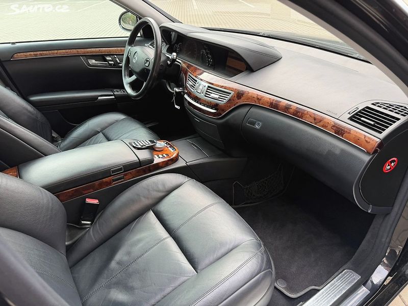 Mercedes-Benz Třídy S (2006) S 350L, 200kw Nové ČR TOP stav - fotka 9 z 20
