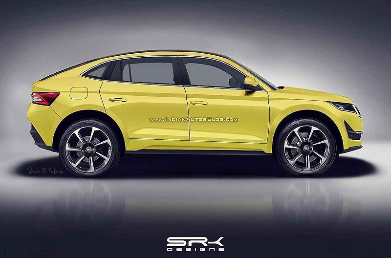 Kodiaq Coupé podle představ grafika, který si říká X-Tomi.