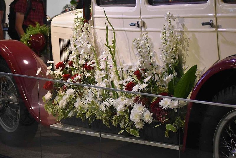 Výstava Pocta vozům Škoda na Výstavišti Kroměříž, 11. srpna 2023.