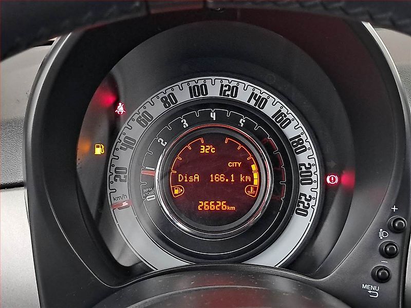 Fiat 500 (2018) 1.2, Serv.kniha, Kůže - fotka 10 z 17