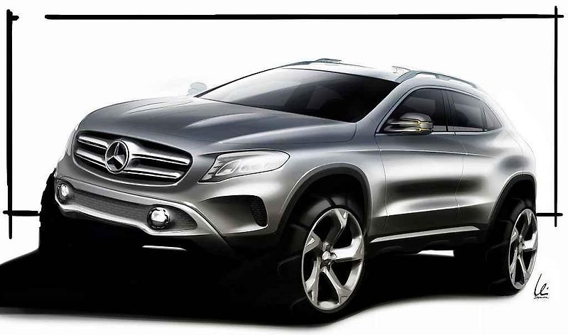 Koncept Mercedes-Benz GLA.