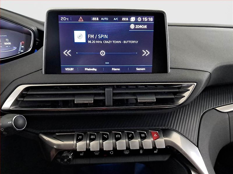 Peugeot 5008 (2020) PureTech 130, 7 míst, ČR,1.maj - fotka 12 z 17