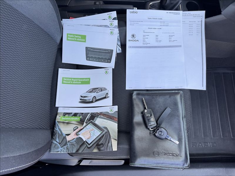 Škoda Rapid 1,2 TSI FRESH 1.maj původ ČR - fotka 46 z 49