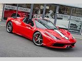 Ferrari 458 Speciale A prodávané v Británii.