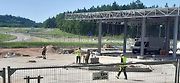 Rozsáhlá rekonstrukce benzínové pumpy u jesenické křižovatky na trasách Praha - Karlovy Vary a Žatec - Plzeň.
