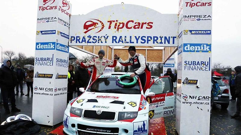 Snímek z minulých ročníků Pražského Rallysprintu