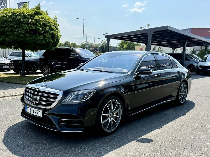 Mercedes-Benz Třídy S (2018) 400 d 4MATIC Long - fotka 4 z 54
