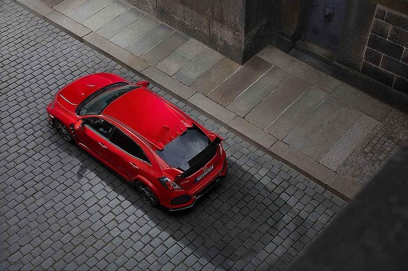 Honda Civic Type R.