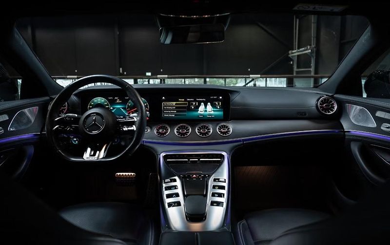 Mercedes-Benz AMG GT 43 4M Matrix 360k HuD Panorama - fotka 13 z 28