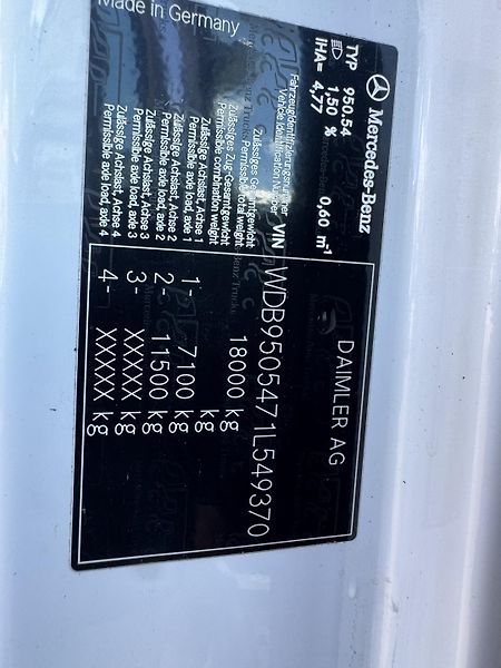 Mercedes-Benz Axor (2011) 1824* 18TUN*24PALET/ČELO - fotka 34 z 34