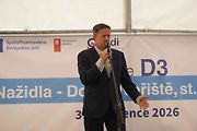 Otevření nového úseku dálnice D3 od Nažidel k Dolnímu Dvořišti.