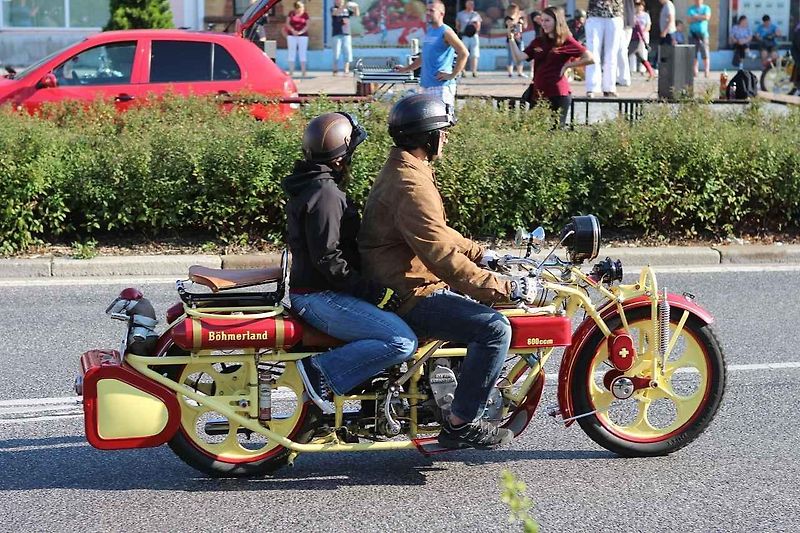 Novodobá verze motocyklu Čechie-Böhmerland