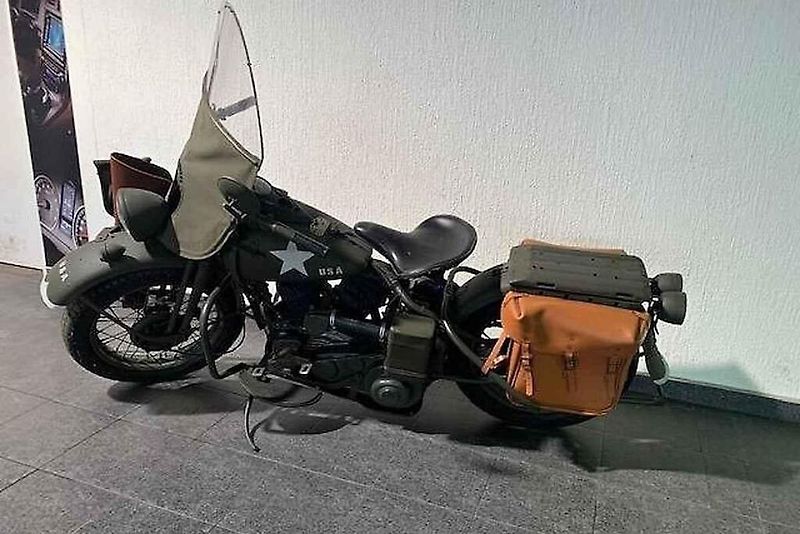 Harley-Davidson WLC z roku 1944 se nyní prodává na TipCars.