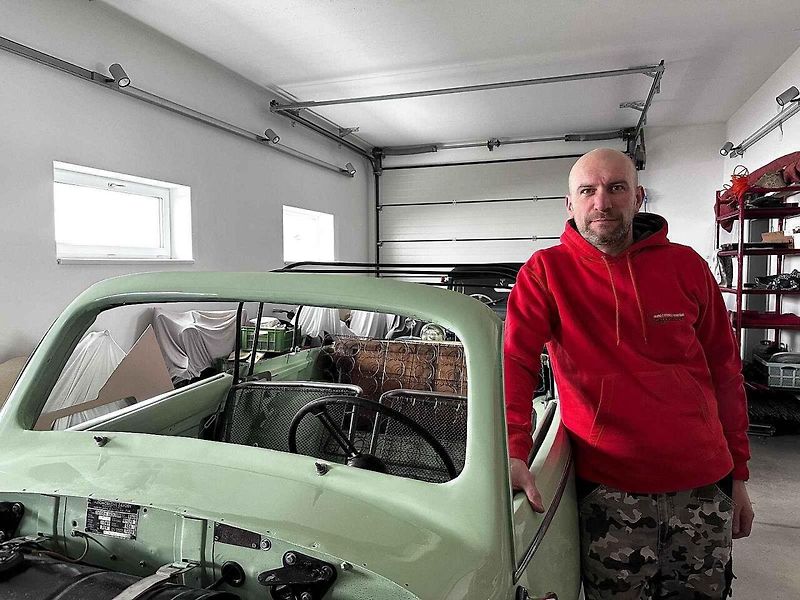 Dílna Tomáše Jirčíka v Blažkově na Žďársku.