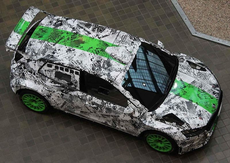 Z předání vozu Škoda Fabia RS Rally2 do sbírky Národního technické muzea v Praze.