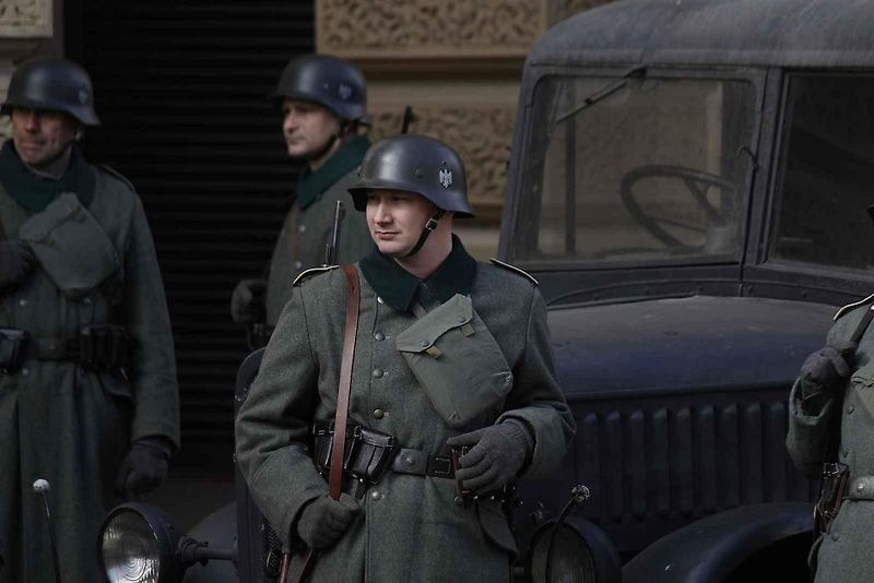 Na ulici třída Kapitána Jaroše v Brně se natáčel film Gerta Schnirch.