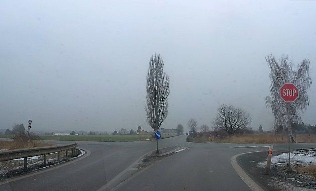 Nebezpečná křižovatka u Smiřic, zdroj: Se svolením Portál nehod