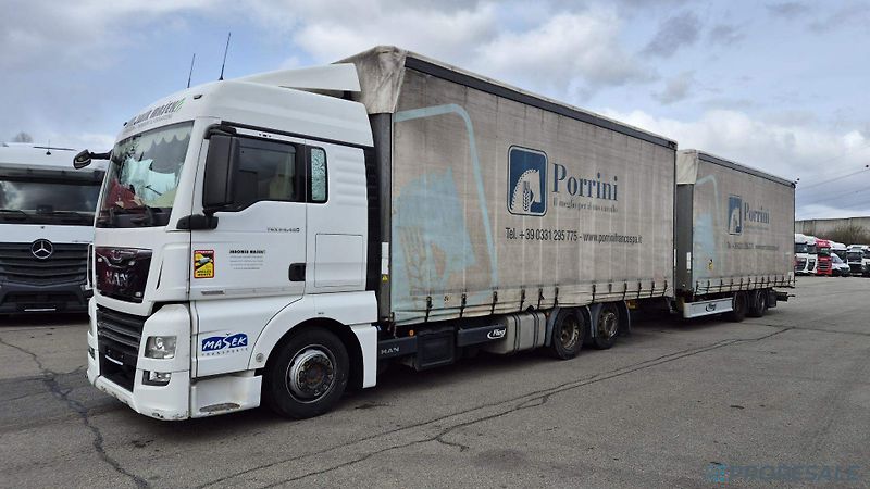 MAN TGX 24.460 6x2 E6 + FLIEGL - fotka 2 z 13