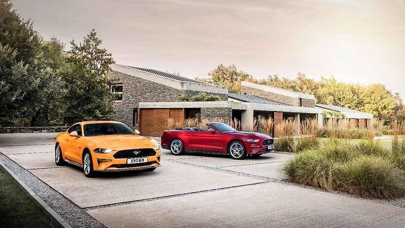 Ford Mustang 5.0 V8 GT Fastback.