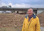 Ve Slaném-Kvíci musí výstavbě nového dálničního mostu ustoupit domy i některé zahrádky s chatkami.