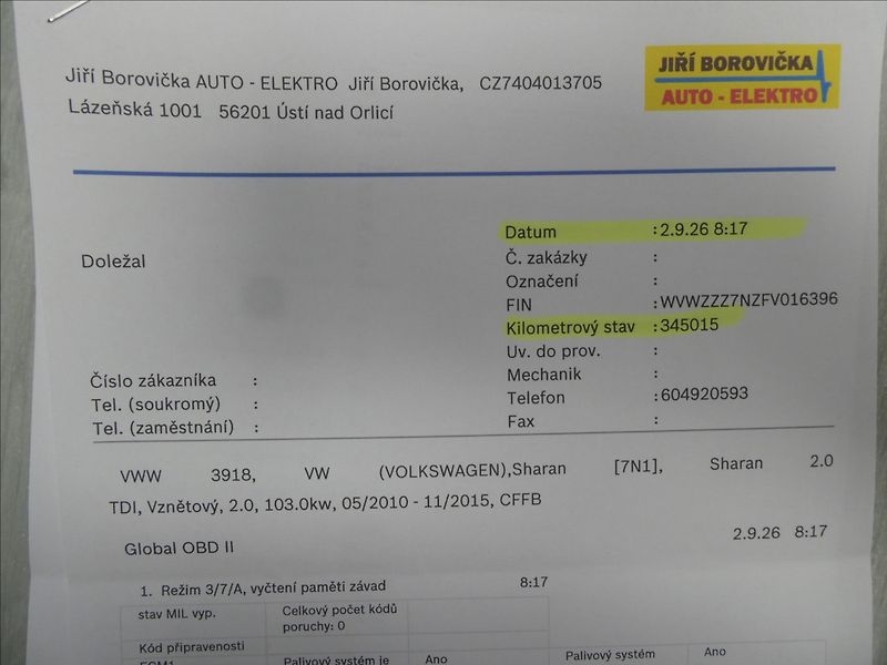 Volkswagen Sharan 2,0 TDi 103kW Cup,2xkola,panor - fotka 57 z 67