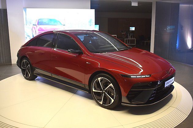 Modernizovaný vůz Hyundai Ioniq 6., zdroj: Deník/Radek Pecák