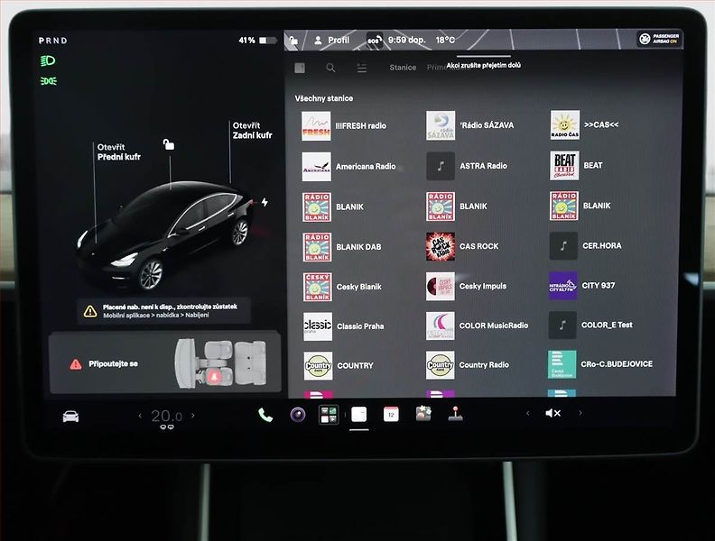 Tesla Model 3 (2020) Long Range 4WD 78kWh, SoH 86% - fotka 12 z 22