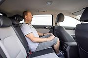 Vzadu je místa dost i pro lidi s postavou nad 186 centimetrů