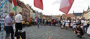 Setkání majitelů vozů Škoda 110R v Chebu.