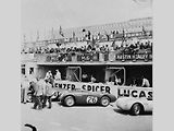 Le Mans 11. června 1955, chvíle před katastrofou.
