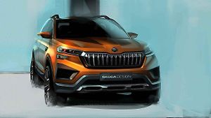 Model SUV Škoda pro Indii