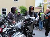Motorkářské požehnání v Chýnově na Táborsku se konalo už posedmé v sobotu 18. května odpoledne.