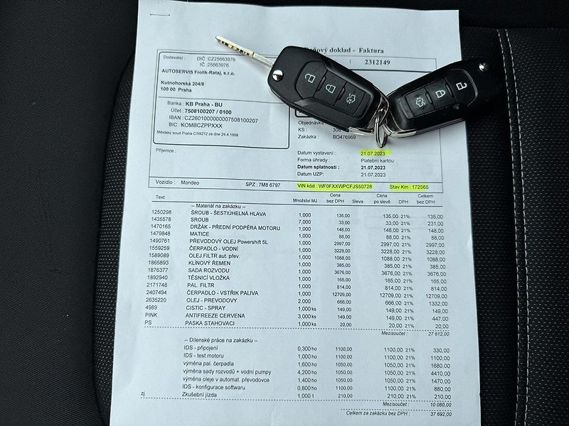Ford Mondeo (2018) 2.0TDCi Automat Navi Tažné Zař - fotka 29 z 47