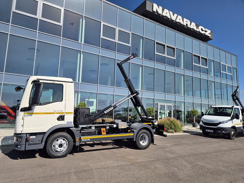 MAN TGL 12.190 + NOSIČ KONTEJNERU 8T  - fotka 14 z 23
