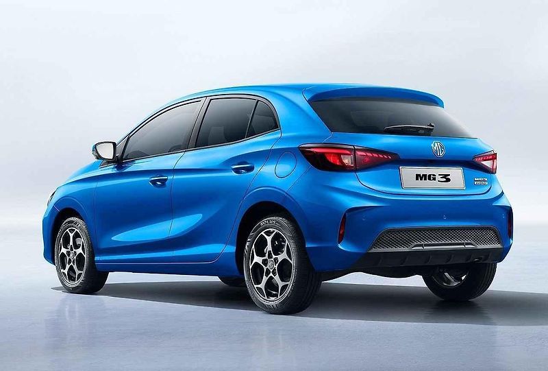 Malý hatchback MG3.