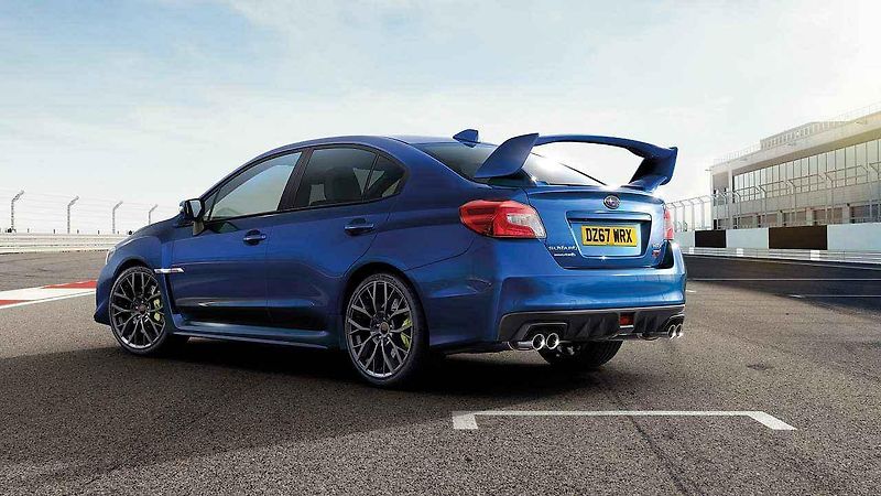 Subaru WRX STI Final Edition pro Velkou Británii.