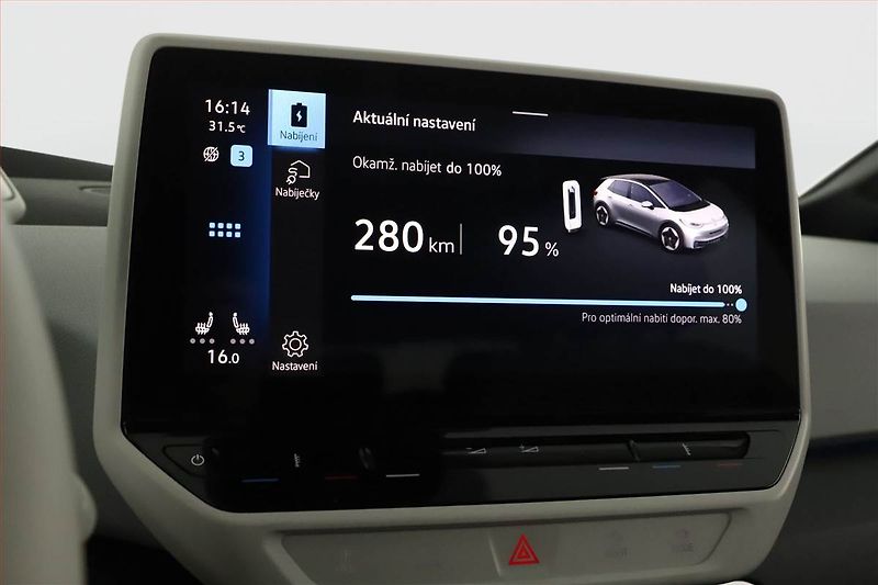 Volkswagen ID.3 (2021) Pro Perf. (62 kWh), SoH 91% - fotka 17 z 22