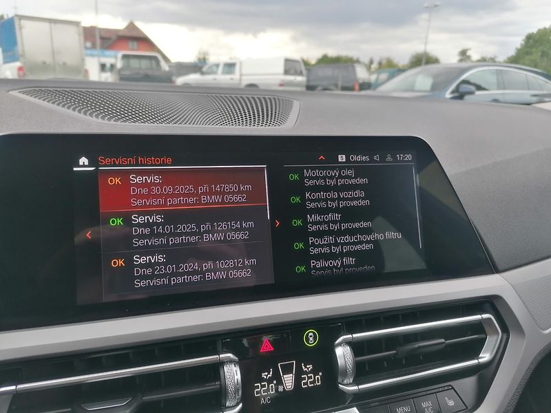 BMW Řada 3 (2021) 2.0 318D A/T Kůže - fotka 17 z 33