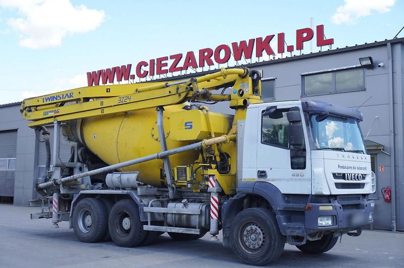 Iveco Trakker (2009) 450 6x4 / Sermac Twinstar 3Z24 - fotka 5 z 6
