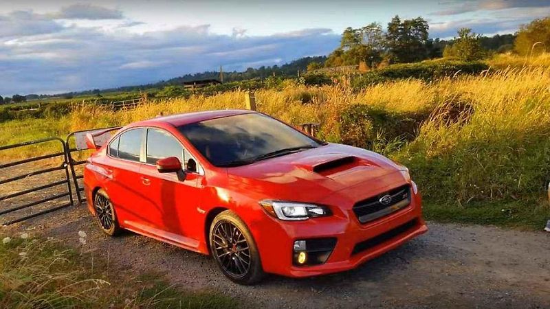 Takto vypadalo nové Subaru WRX STi po nehodě.