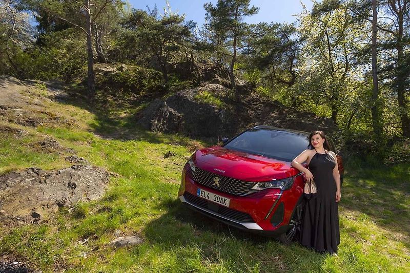 Andrea Kalivodová a Peugeot