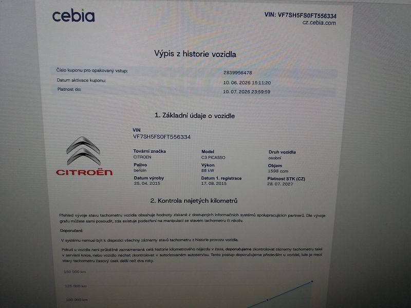 Citroën C3 Picasso 1.6VTi,1.MAJITEL,SERVI.KNÍŽKA! - fotka 24 z 26