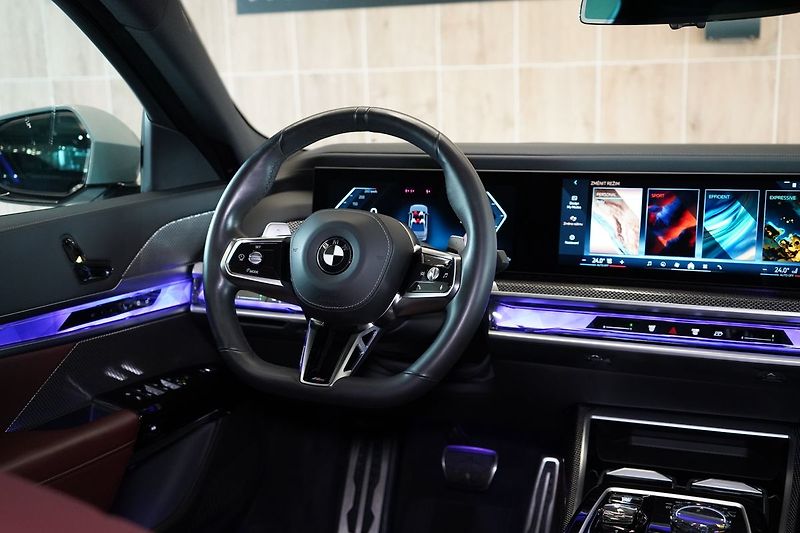 BMW Řada 7 740d xDrive, M-Paket Pro, B&W - fotka 49 z 50