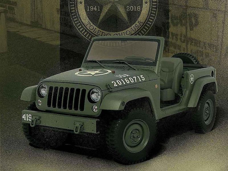 Jeep Wrangler 75th Salute.