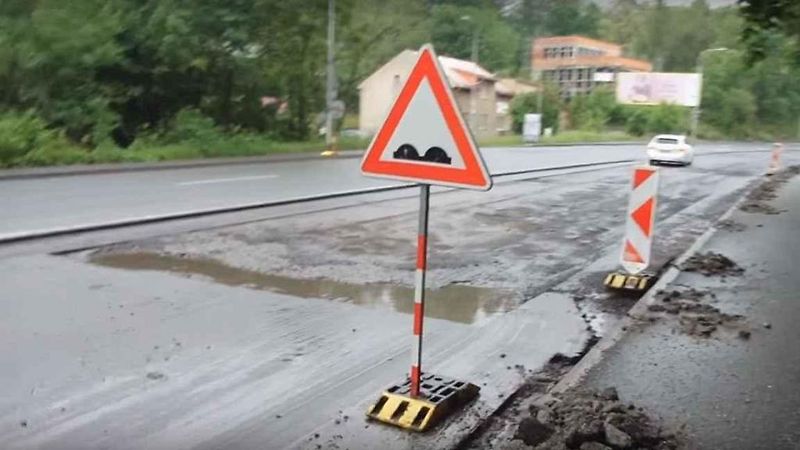 Takzvaný „Taxisův příkop“ ve Frýdku-Místku.