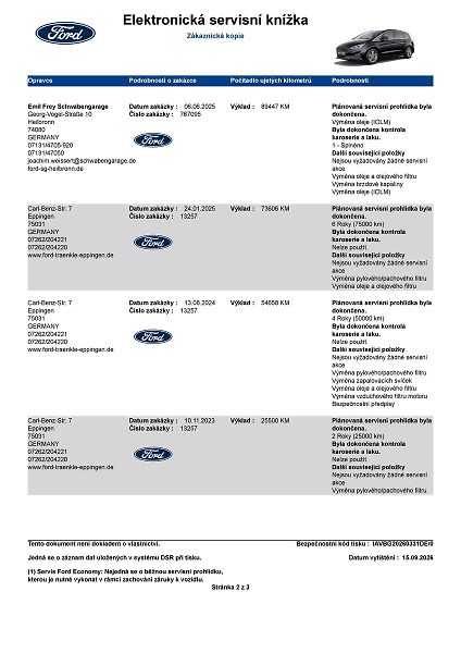 Ford S-MAX 2,5 HEV Titanium 7míst - fotka 49 z 70