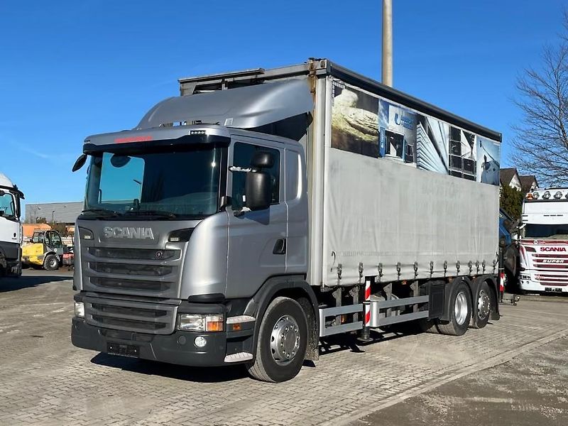 Scania (2016) G 410 6x2 valník + HR EURO 6 - fotka 2 z 12